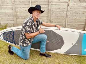 Surfer Cowboy