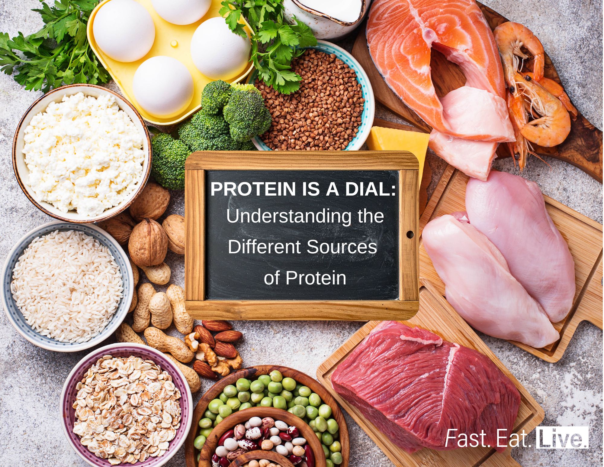 Protein Is a Dial